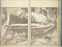 An illustration from Transmitting the Spirit, Revealing the Form of Things, Volume 1 to 15 of Hokusai Sketchbooks (Denshin kaishu: Hokusai manga, shohen - jugohen) (1848)