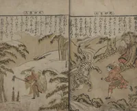 Picture 5 of 11 from Twenty-four Instances of Filial Piety (Ehon nijūshi kō 絵本廿四孝) (1774), leaf 8