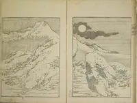 Picture 13 of 22 from Picture Album Transmitting the Spirit: The Hokusai Drawing Style (Denshin gafu Hokusai gashiki) (1819), leaf 14