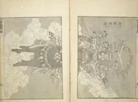 An illustration from Transmitting the Spirit, Revealing the Form of Things, Volume 1 to 15 of Hokusai Sketchbooks (Denshin kaishu: Hokusai manga, shohen - jugohen) (1848)