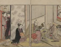 An illustration from Prosperity of the Family (Ehon sakae gusa) : [volume 1] (1790)