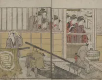 An illustration from Prosperity of the Family (Ehon sakae gusa) : [volume 1] (1790)