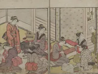 An illustration from Prosperity of the Family (Ehon sakae gusa) : [volume 1] (1790)