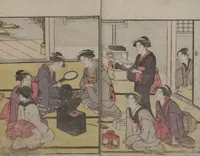 An illustration from Prosperity of the Family (Ehon sakae gusa) : [volume 1] (1790)