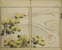 An illustration from Picture Album by Ōson (Hōitsu) (Ōson fuga) (1817)