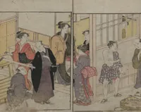 An illustration from Prosperity of the Family (Ehon sakae gusa) : [volume 2] (1790)