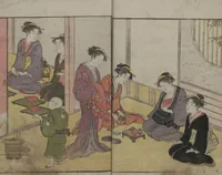 An illustration from Prosperity of the Family (Ehon sakae gusa) : [volume 2] (1790)