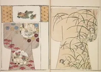 An illustration from Moyō hinagata miyako no nishiki / [henshū Yamanaka Kichirobē] : [volume 3] (1886)