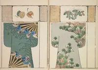 An illustration from Moyō hinagata miyako no nishiki / [henshū Yamanaka Kichirobē] : [volume 3] (1886)