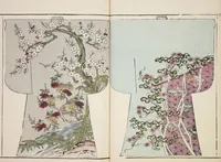 An illustration from Moyō hinagata miyako no nishiki / [henshū Yamanaka Kichirobē] : [volume 1] (1886)