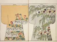 An illustration from Moyō hinagata miyako no nishiki / [henshū Yamanaka Kichirobē] : [volume 1] (1886)