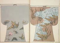 An illustration from Moyō hinagata miyako no nishiki / [henshū Yamanaka Kichirobē] : [volume 1] (1886)