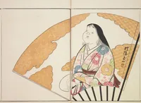 An illustration from Moyō hinagata miyako no nishiki / [henshū Yamanaka Kichirobē] : [volume 1] (1886)