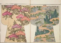 An illustration from Moyō hinagata miyako no nishiki / [henshū Yamanaka Kichirobē] : [volume 1] (1886)
