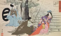 An illustration from Kana-dehon Chūshingura jūnidan zen