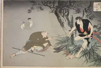 An illustration from Kana-dehon Chūshingura jūnidan zen