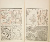 An illustration from Chiyomikusa (Book on Design) : [volume 3] (1901)