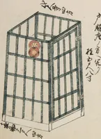 An illustration from Illustrated handbook of props for Noh drama (Onō tsukurimono zue)