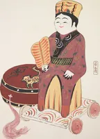 An illustration from Kyosen’s Collected Illustrations of Japanese Toys : [volume 2] (1919)