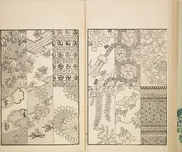 An illustration from Chiyomikusa (Book on Design) : [volume 1] (1899)