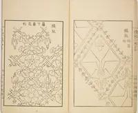 An illustration from New Ideas for Designs (Shin’an ishō chigozakura) (1890)