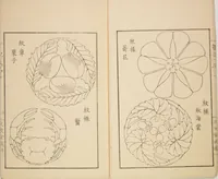 Picture 6 of 18 from New Ideas for Designs (Shin’an ishō chigozakura) (1890), leaf 6