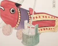An illustration from Kyosen’s Collected Illustrations of Japanese Toys : [volume 3] (1919)