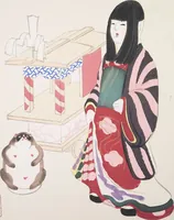 An illustration from Kyosen’s Collected Illustrations of Japanese Toys : [volume 3] (1919)