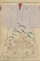 An illustration from Miyako no omokage : bekkō kyōzome / Kamisaka Yoshitaka cho ga (1890)