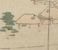 An illustration from Miyako no omokage : bekkō kyōzome / Kamisaka Yoshitaka cho ga (1890)
