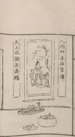 An illustration from Chokunyū juen zuroku / Tanomura Shōsai henshū - Volume 2 (1881)