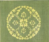 An illustration from Patterns of Brocades Worn at Court (Shōzoku shokumon zue 装束織文図会) (1815)