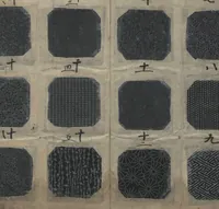 An illustration from Book of Designs: Katazome mihonchō (1680)