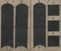 Picture 9 of 12 from Book of Designs (Tsuchinoto shinsen Komon chō 己新撰 小紋帳 ) (1660), leaf 11
