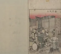 An illustration from Illustrated Book of Outings in Edo (Ehon Azuma asobi) : [volume 2] (1802)