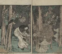 Picture 4 of 18 from Precepts for Women (Ehon Onna imagawa 絵本女今川) (1820), leaf 10