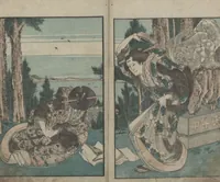 An illustration from Precepts for Women (Ehon Onna imagawa 絵本女今川) (1820)