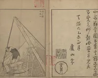 Picture 1 of 19 from One Hundred Views of Mount Fuji (Fugaku Hyakkei nihen 富嶽百景 二編) : [volume 2] (1835), leaf 3