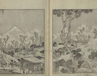 An illustration from One Hundred Views of Mount Fuji (Fugaku Hyakkei sanpen 富嶽百景[三編]) : [volume 3] (1847)