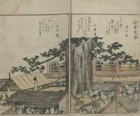 An illustration from Famous Sites of Edo (Tōto meisho ichiran 東都名所一覧) : [volume 2] (1815)