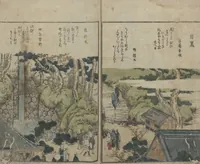 An illustration from Famous Sites of Edo (Tōto meisho ichiran 東都名所一覧) : [volume 2] (1815)