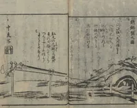 An illustration from Chats on Novelties of Foreign Lands (Kōmōzatsuwa 紅毛雑話) : [volume 2] (1787)