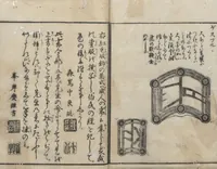 An illustration from Chats on Novelties of Foreign Lands (Kōmōzatsuwa 紅毛雑話) : [volume 5] (1787)