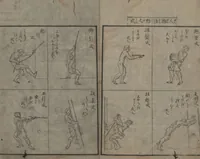 An illustration from Chats on Novelties of Foreign Lands (Kōmōzatsuwa 紅毛雑話) (1796)