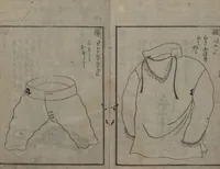 An illustration from Chats on Novelties of Foreign Lands (Kōmōzatsuwa 紅毛雑話) (1796)