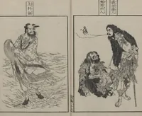 An illustration from Sketches by Sensai Eitaku (Sensai Eitaku gafu 鮮斎永濯画譜) (1884)