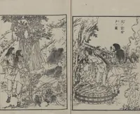 An illustration from Sketches by Sensai Eitaku (Sensai Eitaku gafu 鮮斎永濯画譜) (1884)