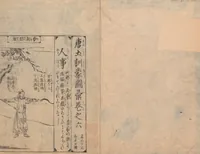 An illustration from Illustrated Encyclopedia of China (Morokoshi kinmō zui 唐土訓蒙図彙) : [volume 2] (1718)