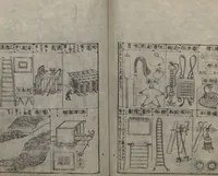 An illustration from Illustrated Encyclopedia of China (Morokoshi kinmō zui 唐土訓蒙図彙) : [volume 2] (1718)
