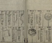 An illustration from Illustrated Encyclopedia of China (Morokoshi kinmō zui 唐土訓蒙図彙) : [volume 2] (1718)